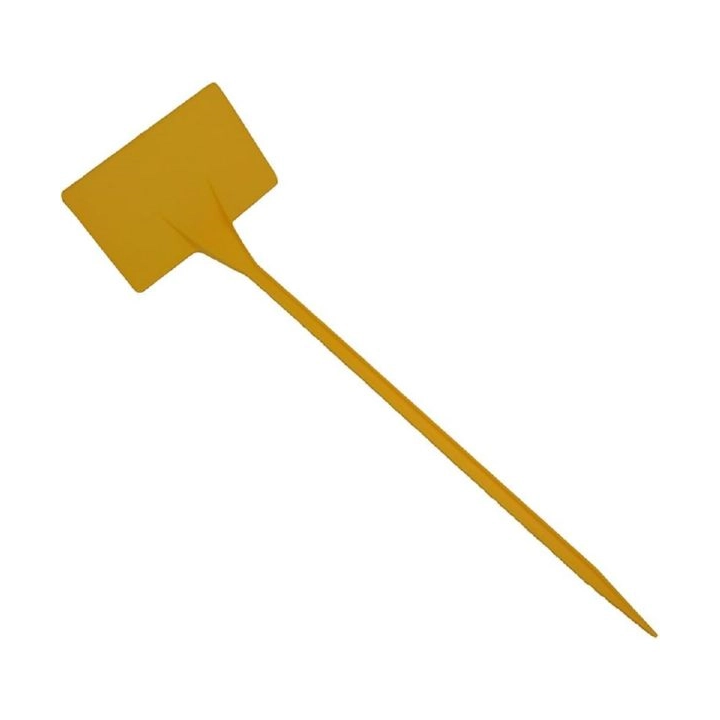 Yellow Slanted Spike Indicator Paddle 12.5x8x44cm
