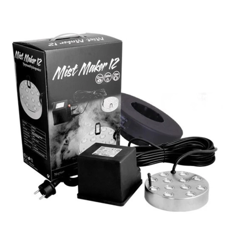 Humidificador Ultrasonido Completo 12 Membranas (Mist Maker)