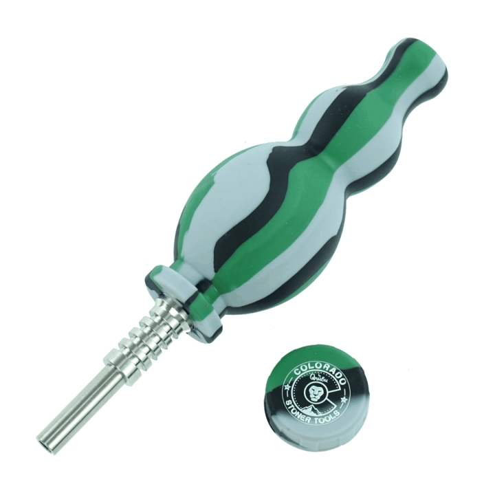 Collector Calabaza Qnubu Colorado con Tip de Titanio 17,5cm