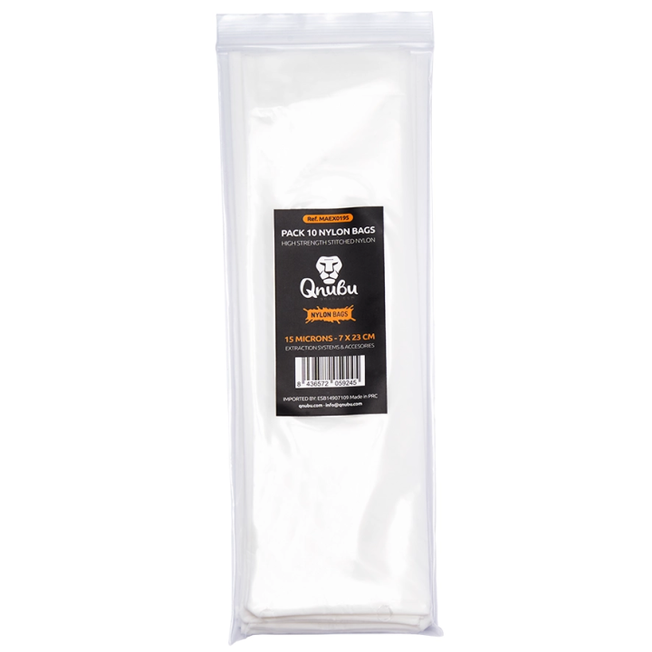 Qnubu Rosin Press Bag 7x23cm (Pack 10Und)