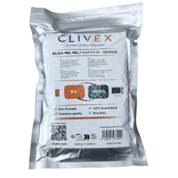 Clivex Orange Silica Gel 1–3 mm (Moisture Control) 1Kg