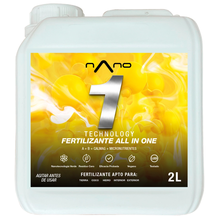 Nano 1 Fertilizante All in One para Crecimiento y Prefloración