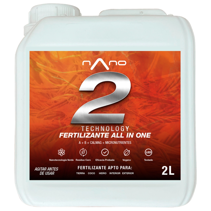 Nano 2 Fertilizante All in One para Floración y Finalización