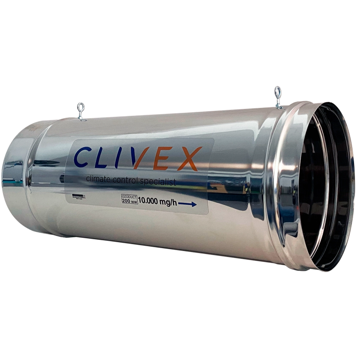 Clivex Ozoduct 200mm (10000mg/h) V.2