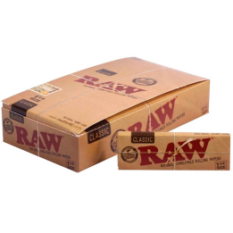 Papel de Fumar Raw Classic 1 1/4 24Und