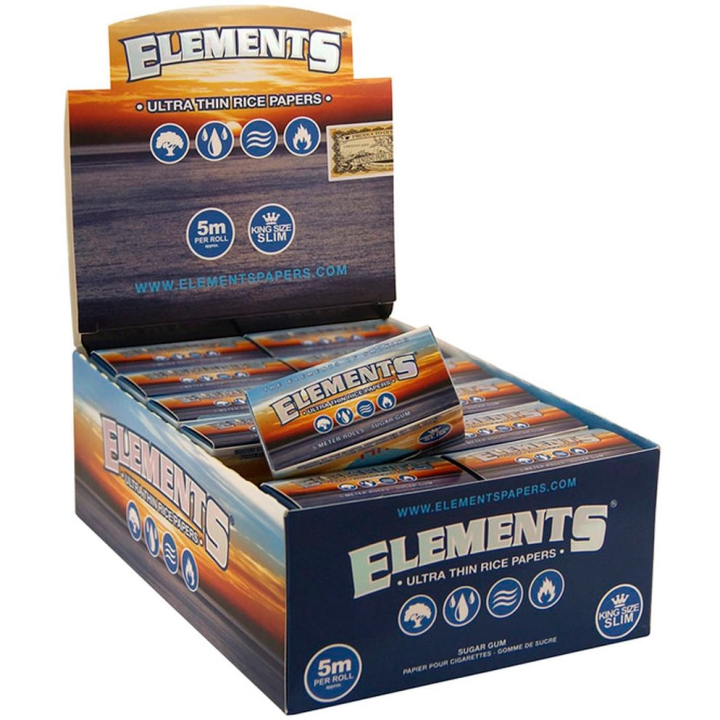 Elements Smoking Paper Refill Roll 5m (20Und)