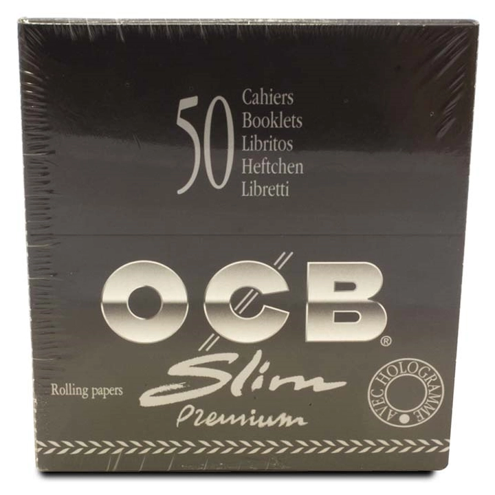 Ocb Premium King Size Slim Smoking Paper 50Und