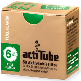 Filter ActiTube Extra Slim 6mm (50und)
