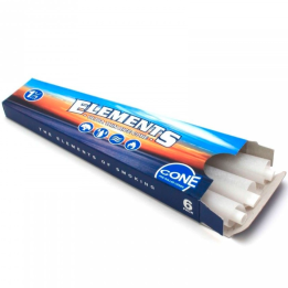 Elements Pre-Rolled Cone Smoking Paper 6K 1 1/4 (6 cones) / Display 30 units.