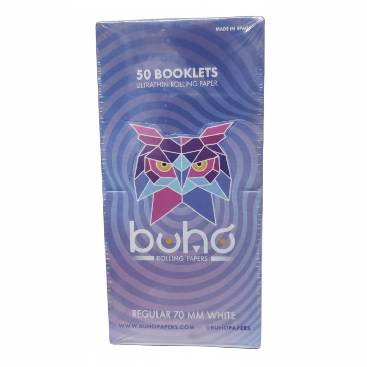 Papel de fumar Buho Classic Regular 70mm (50und)