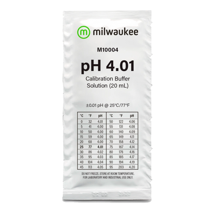 Milwaukee Calibrator Liquid Ph 4.01 20ml.