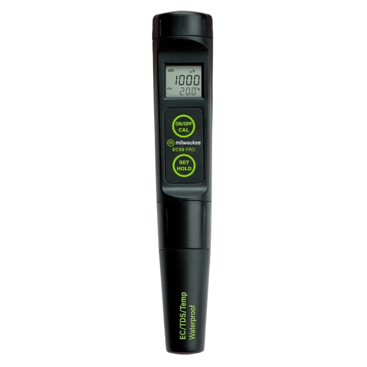 Milwaukee Medidor EC/TDS/Temperatura Waterproof (EC59) Calibración Automática