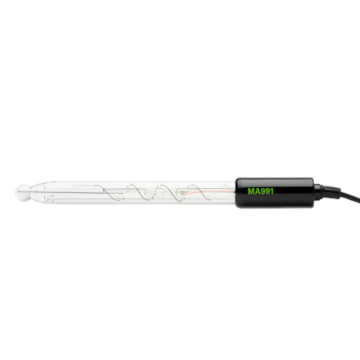 Milwaukee PH Probe MA991B1 for PH Earth Kit (1m Cable - Bnc Connector - NOT refillable KCL)