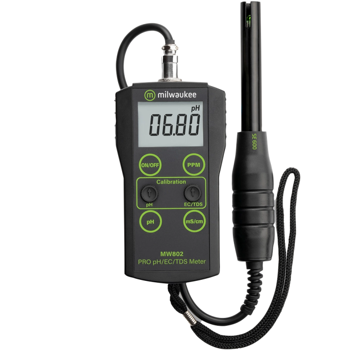 Milwaukee Portable PH and EC Combo Meter (MW802)