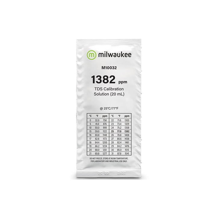 Milwaukee Liquid Calibrator EC 1382 Envelope 20ml