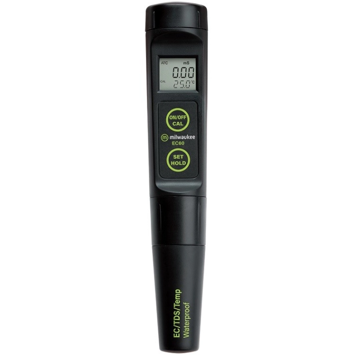 Milwaukee Waterproof EC/TDS/Temperature Meter (EC60) Automatic Calibration