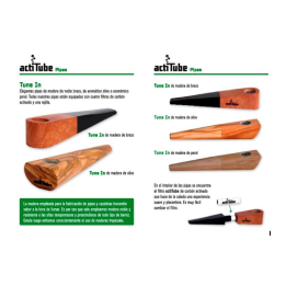 ActiTube Pear Wood Pipe