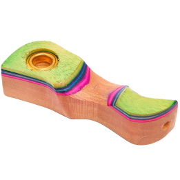 Pueblo Wood Pipe 3" 7.6cm Colorado Stoner Tools (Pack 5Und)