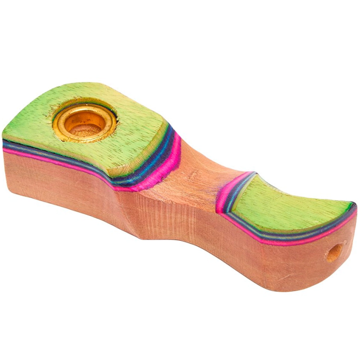 Pueblo Wood Pipe 3" 7.6cm Colorado Stoner Tools (Pack 5Und)
