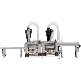 MasterProducts Complete Tumbler System MT 500 (2 Tumbler + Input Belt + Output Belt)