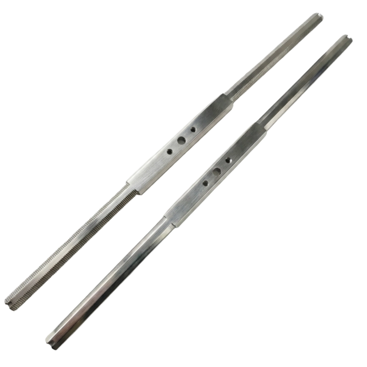 Qnubu 2-Pack Manual Pruner Blades 40 cm (Smooth & Serrated)