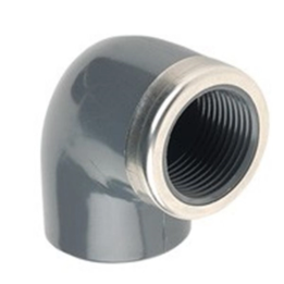 90º Elbow PVC Mixed Female Thread-Glue