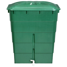 Deposito Polietileno Rectangular Verde 300L ( + grifo)