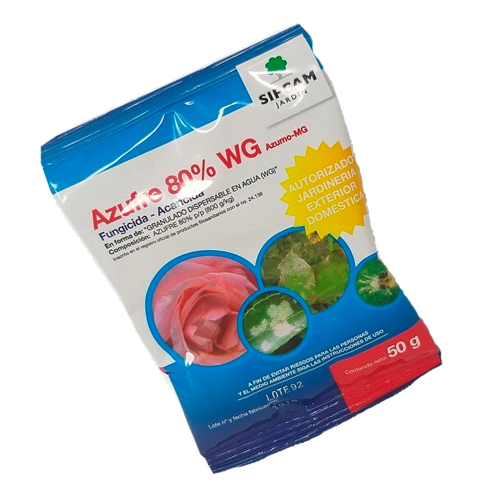 Sipcam Jardin Azufre Granulado (Fungicida Acaricida) 80% WG