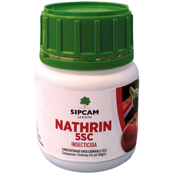 Sipcam Jardín Nathrin 5SC (Insecticida Amplio Espectro) (Piretrina 5% p/v) 100ml