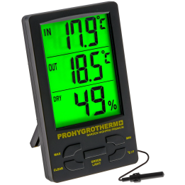 Termohigrometro Garden Highpro Hygrothermo Pro (Componentes Alta Calidad)