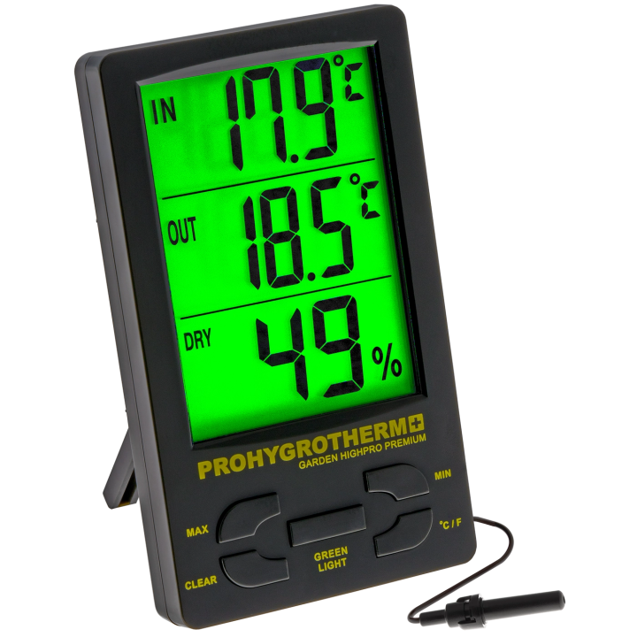 Termohigrometro Garden Highpro Hygrothermo Pro (Componentes Alta Calidad)