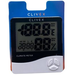 Termohigrometro Clivex Climate Meter