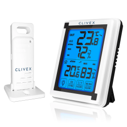 Termohigrometro Inalambrico Clivex Climate Meter W