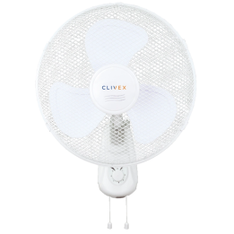 Ventilador Clivex Eco Pared 3 Velocidades 40cm (45W)