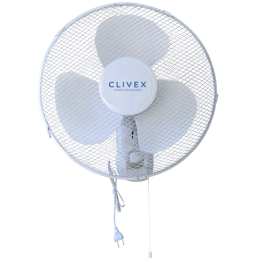 Clivex Eco Wall Fan V2 3 Speeds 40cm (40W)