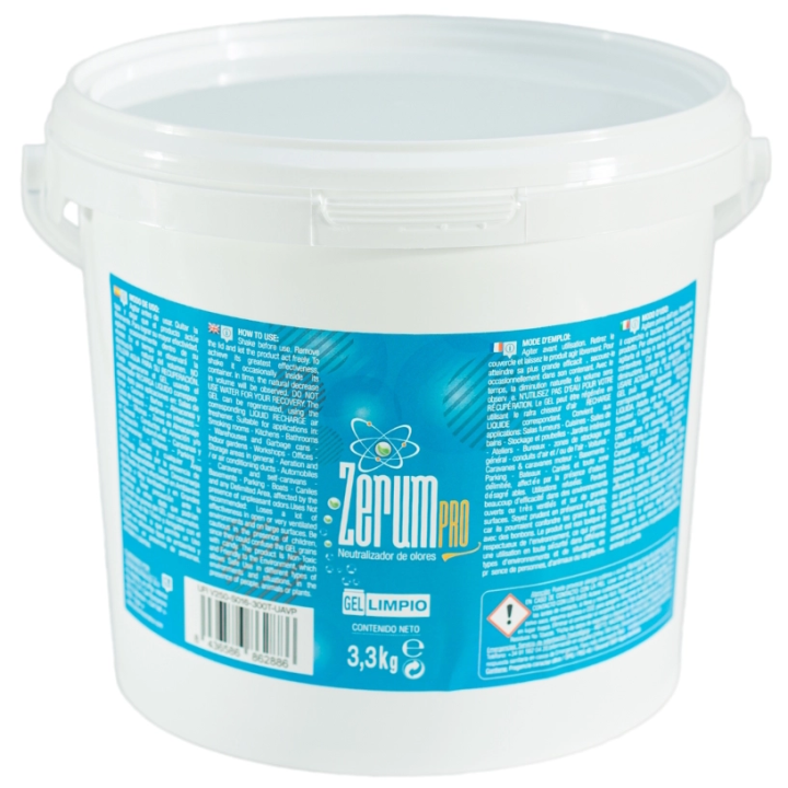 Zerum-Pro Gel Limpio 3.3Kg Cubo