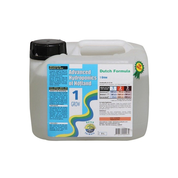 Advanced Hydroponics Of Holland Dutch Formula Grow