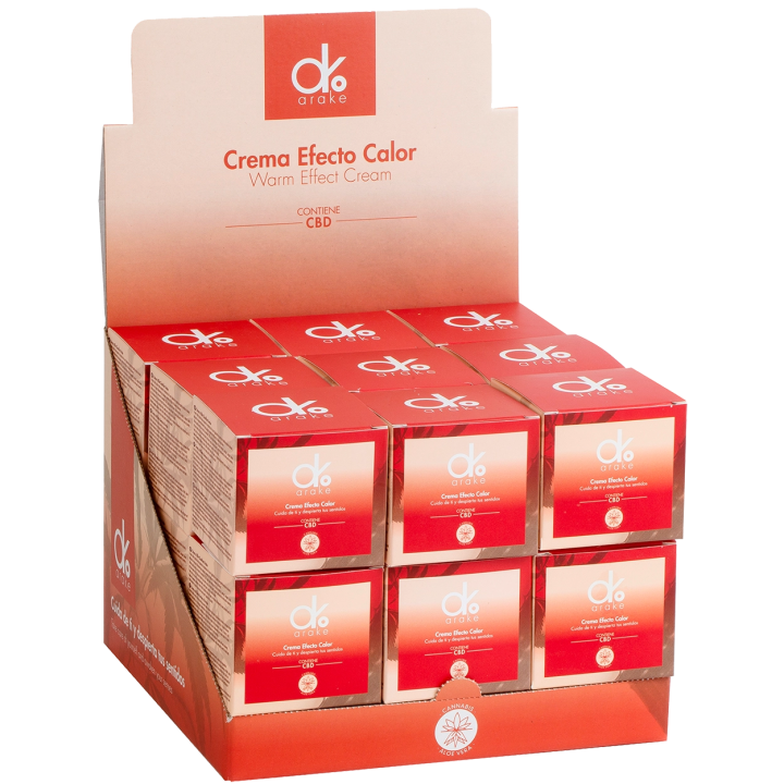 Arake Heat Effect Cream 100ml (Display 18Und)