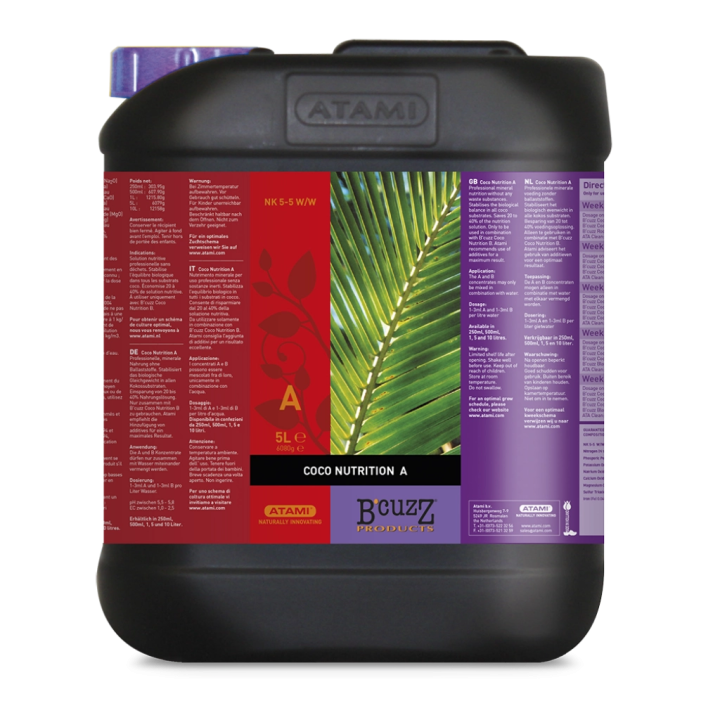 Atami B´Cuzz Coco Nutrition A / B (1L to 10L)