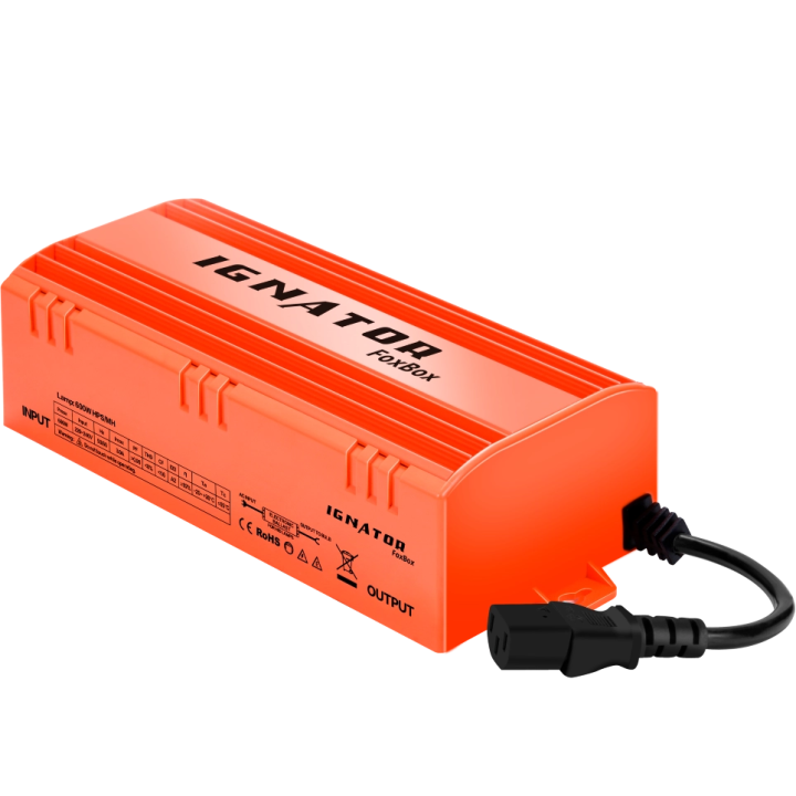 Electronic Ballast Ignator FoxBox 600W (Without Dimmer)
