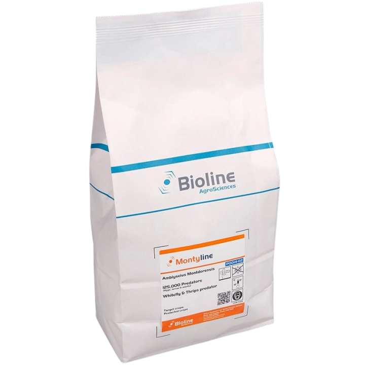 Montyline - Bolsa 5L - 125.000 Individuos - Amblyseius montdorensis (Trips / Mosca Blanca)