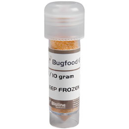 Bugfood - Sterilized Eggs E - Vial - 10 gr - Ephestia kuehniella (Whitefly, Thrips, Caterpillars)