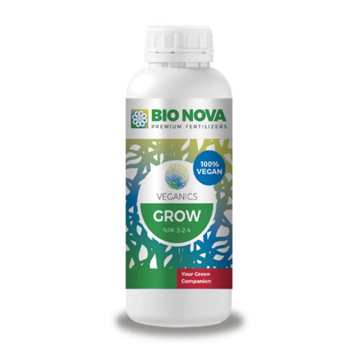 Bio Nova Veganics Grow (NPK 3-2-4) (1L to 20L)