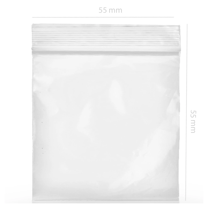 Self-closing bag 5.5x5.5cm (100Und)