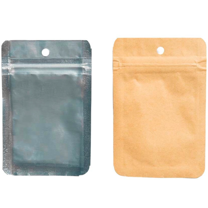 Bolsas Zip Antiolor Kraft 1g 7.5x11cm (Pack 50uds)