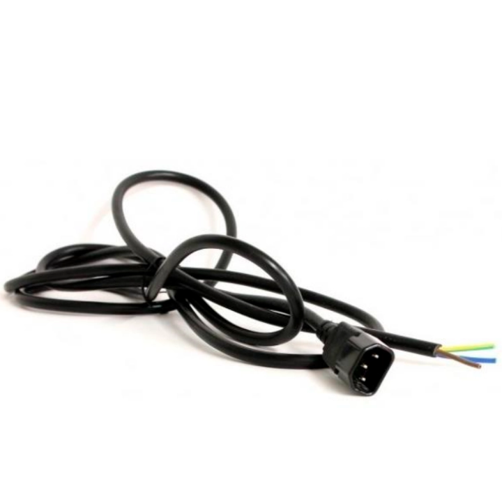Cable 3x1.5mm Plug IEC Male C14