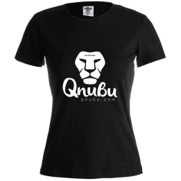 Black Qnubu Woman T-shirt