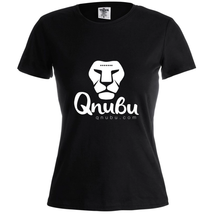 Camiseta Mujer Qnubu Negro