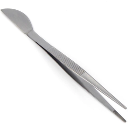Dingmu Straight Tongs / Spatula 220mm - Stainless