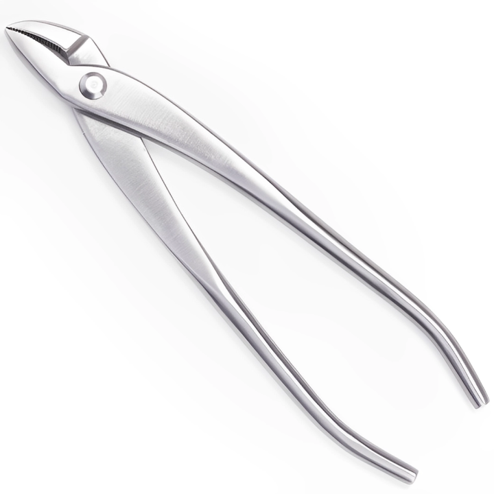 Jin Curved Dingmu Pliers (Polished)